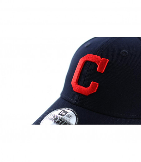 gorra azul curva roja C